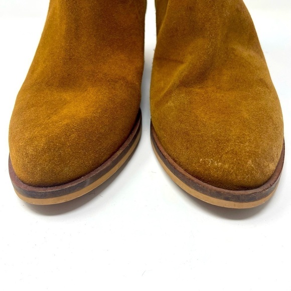 Steve Madden Leather Booties Brown 7 - Picture 5 of 8